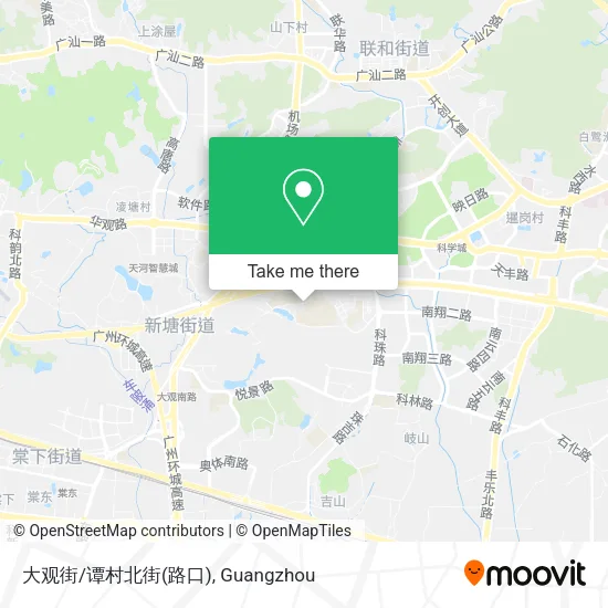 大观街/谭村北街(路口) map