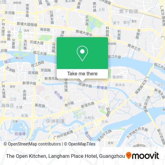 The Open Kitchen, Langham Place Hotel map