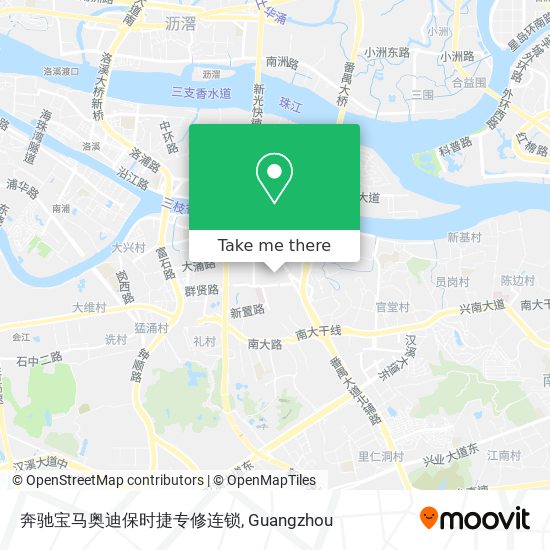 奔驰宝马奥迪保时捷专修连锁 map