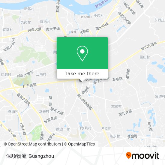 保顺物流 map