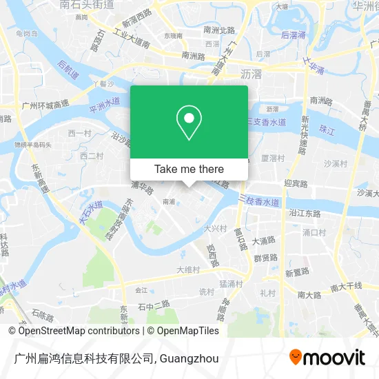 广州扁鸿信息科技有限公司 map