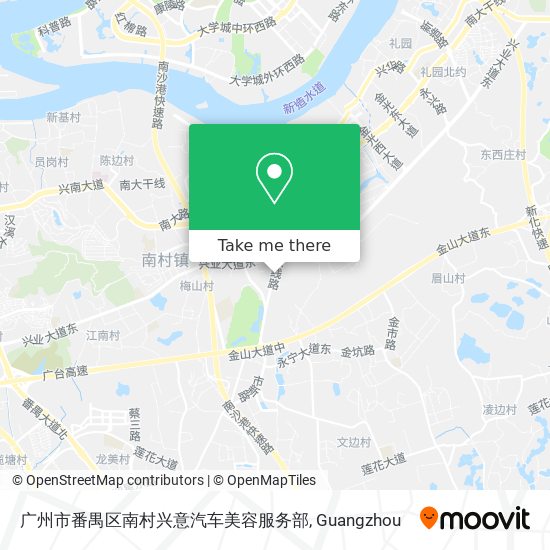 广州市番禺区南村兴意汽车美容服务部 map
