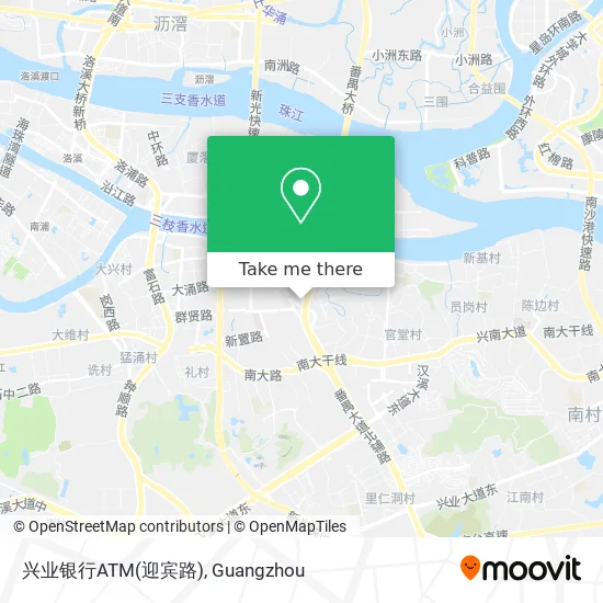 兴业银行ATM(迎宾路) map