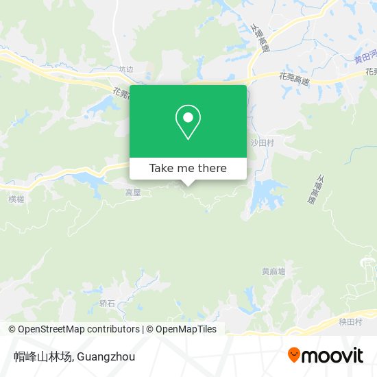 帽峰山林场 map