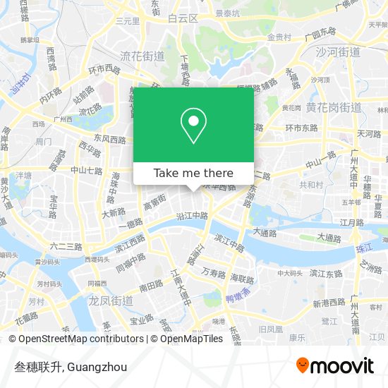 叁穗联升 map