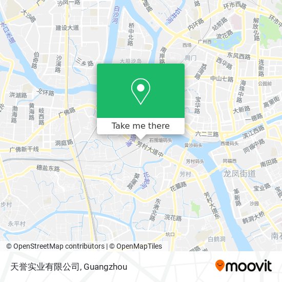 天誉实业有限公司 map