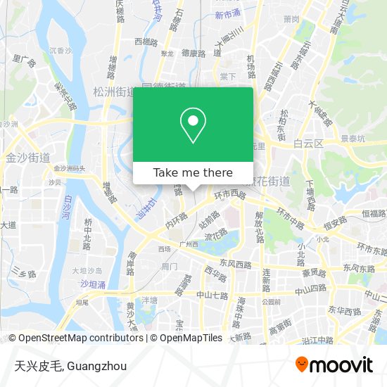 天兴皮毛 map