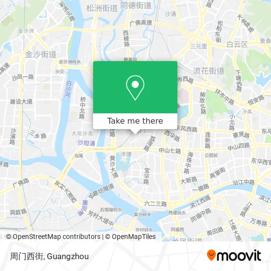 周门西街 map