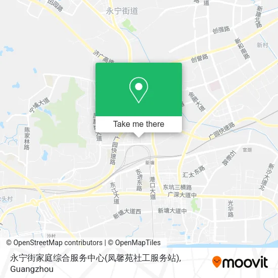 永宁街家庭综合服务中心(凤馨苑社工服务站) map