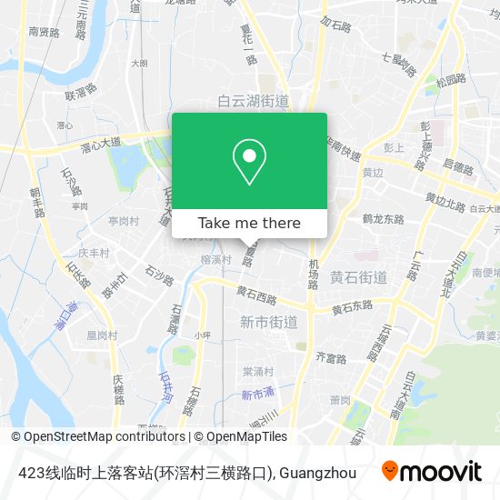 423线临时上落客站(环滘村三横路口) map
