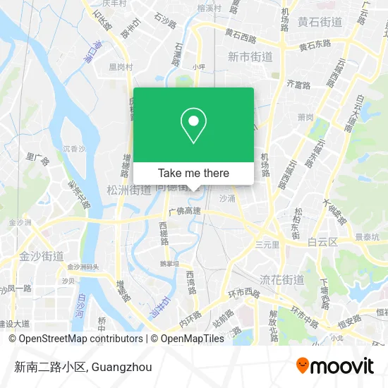 新南二路小区 map