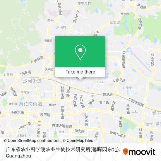 广东省农业科学院农业生物技术研究所(馨晖园东北) map