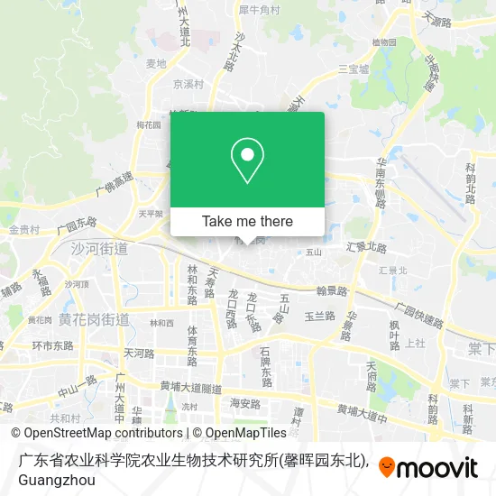 广东省农业科学院农业生物技术研究所(馨晖园东北) map