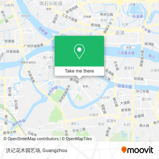 洪记花木园艺场 map