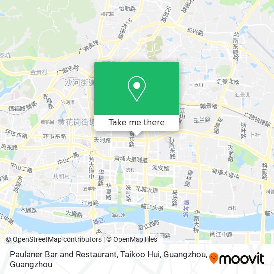 Paulaner Bar and Restaurant, Taikoo Hui, Guangzhou map