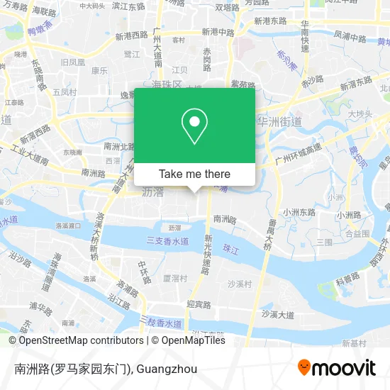 南洲路(罗马家园东门) map