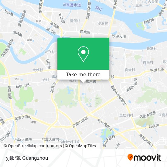 yj服饰 map