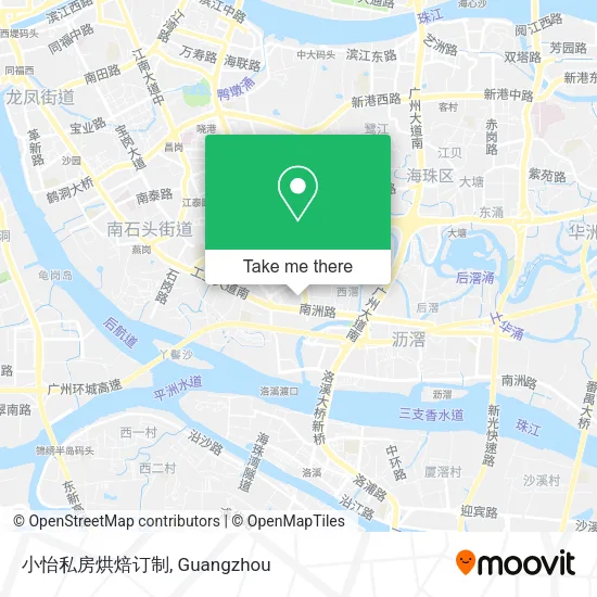 小怡私房烘焙订制 map