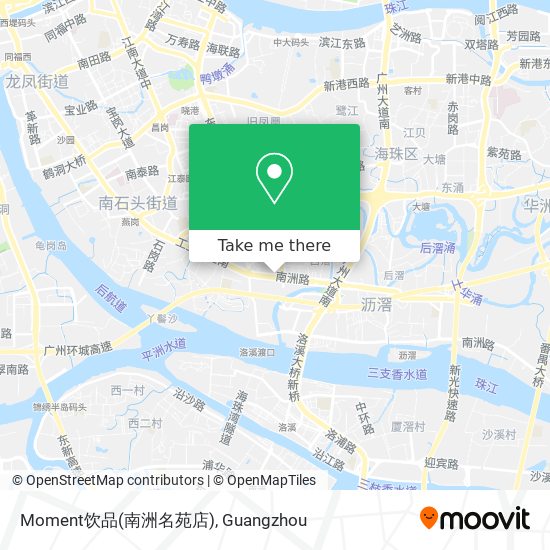 Moment饮品(南洲名苑店) map