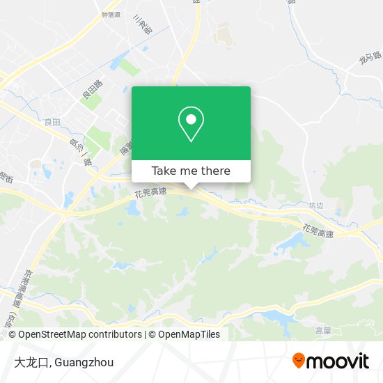 大龙口 map