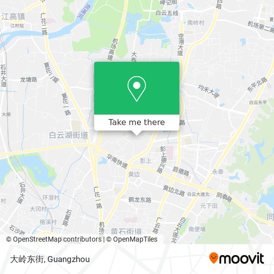 大岭东街 map