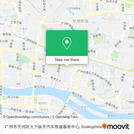 广州市天河区大力钣手汽车维修服务中心 map