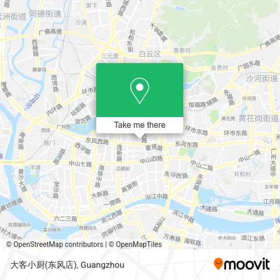 大客小厨(东风店) map