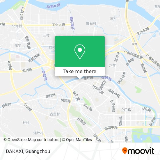 DAKAXI map