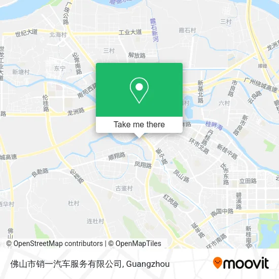 佛山市销一汽车服务有限公司 map