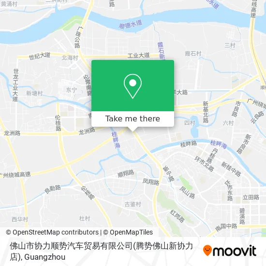 佛山市协力顺势汽车贸易有限公司(腾势佛山新协力店) map