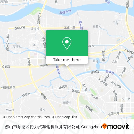 佛山市顺德区协力汽车销售服务有限公司 map