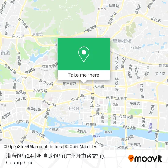 渤海银行24小时自助银行(广州环市路支行) map