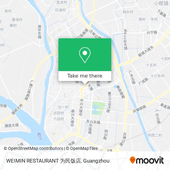 WEIMIN RESTAURANT 为民饭店 map