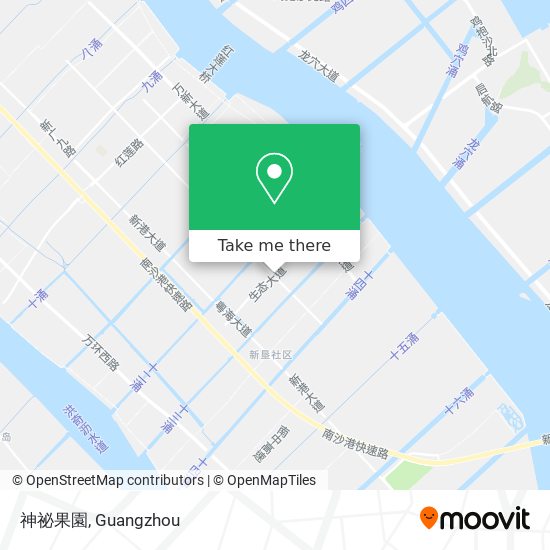 神祕果園 map