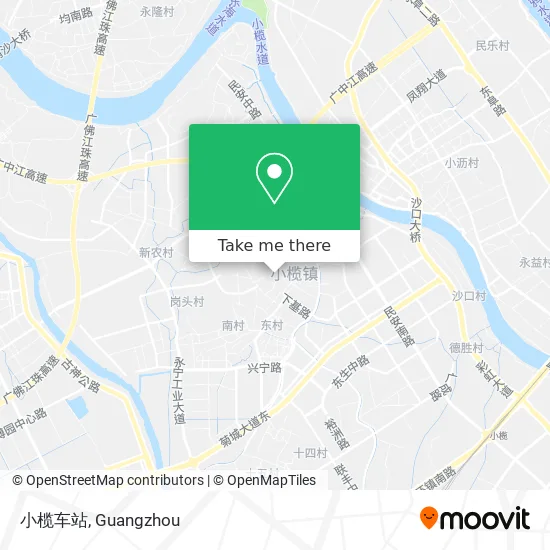 小榄车站 map