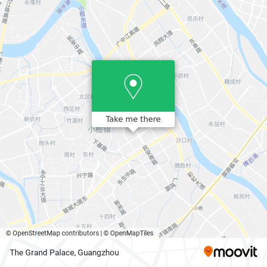 The Grand Palace map