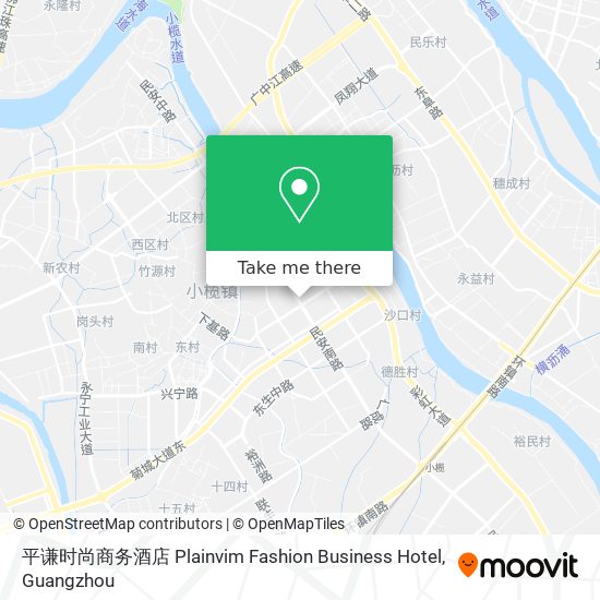 平谦时尚商务酒店 Plainvim Fashion Business Hotel map