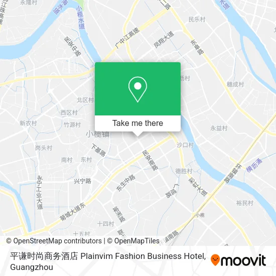 平谦时尚商务酒店 Plainvim Fashion Business Hotel map