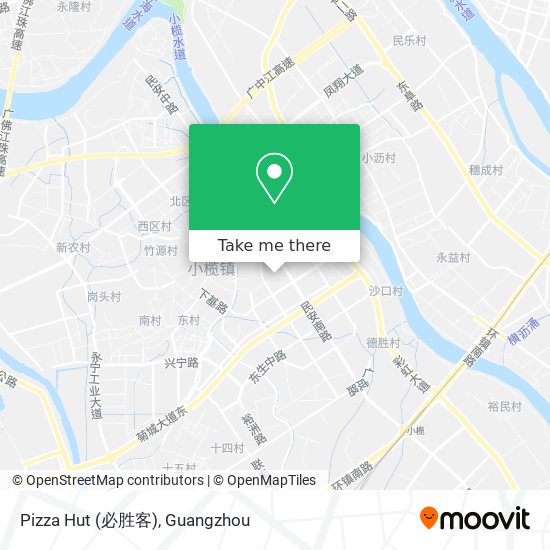 Pizza Hut (必胜客) map