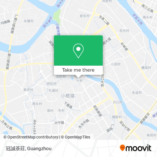 冠誠茶莊 map