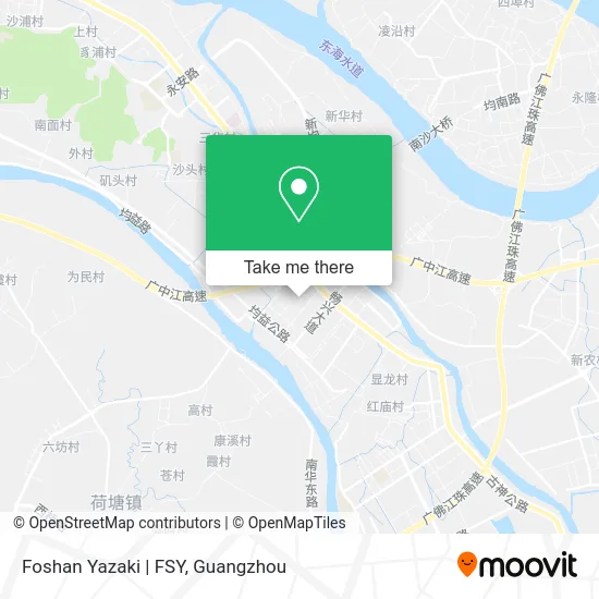 Foshan Yazaki | FSY map