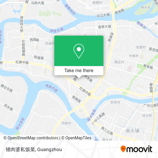 猪肉婆私饭菜 map