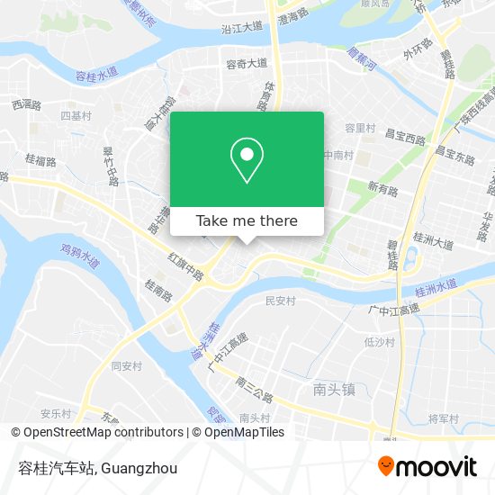 容桂汽车站 map