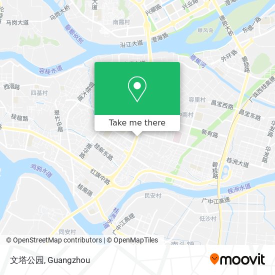 文塔公园 map