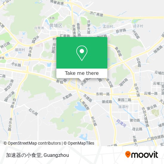 加速器の小食堂 map