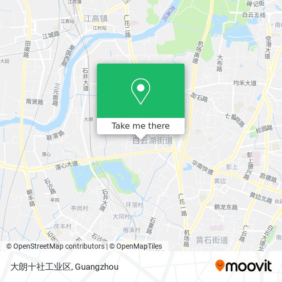 大朗十社工业区 map