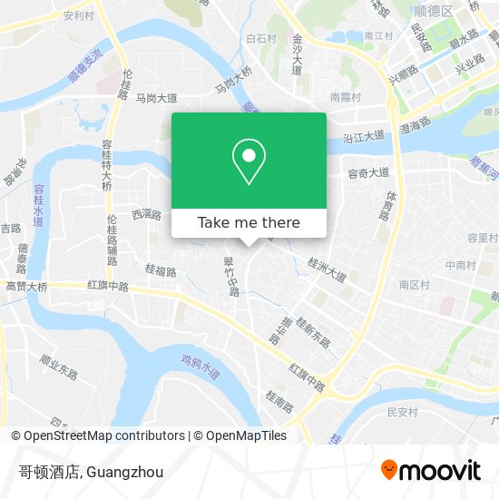 哥顿酒店 map