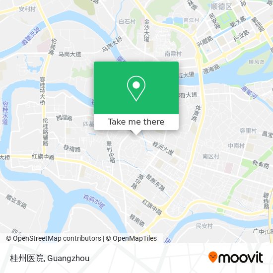 桂州医院 map