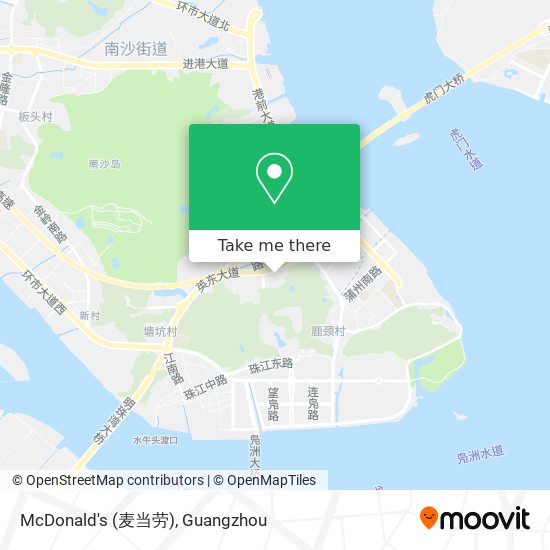 McDonald's (麦当劳) map
