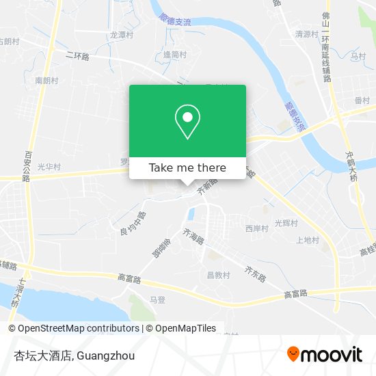 杏坛大酒店 map